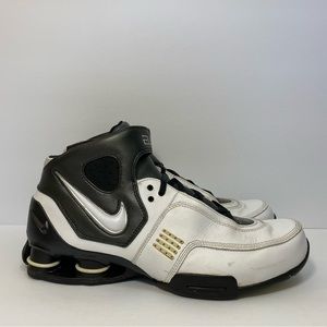 Nike Elite Basketball Shoes 314184-112,  White and Black, Men's Size 10